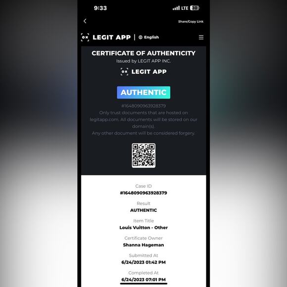 Louis Vuitton Vintage Wallet 2003 Ellie Leather Logo Authentic - Picture 6 of 6